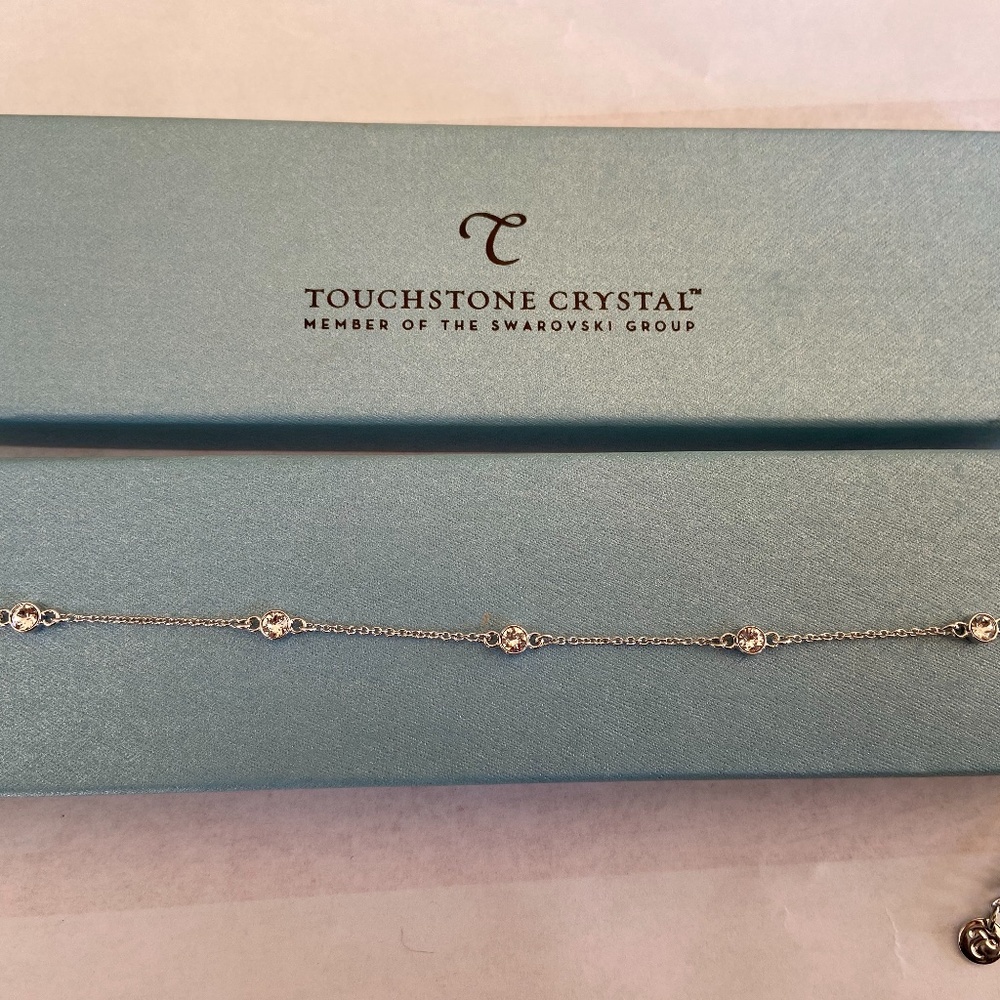 Touchstone Crystal Ankle Bracelet